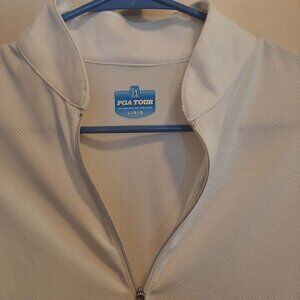 Pga tour womens active 1/4 zip long sleeve top
